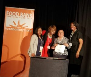 Food Bank award
