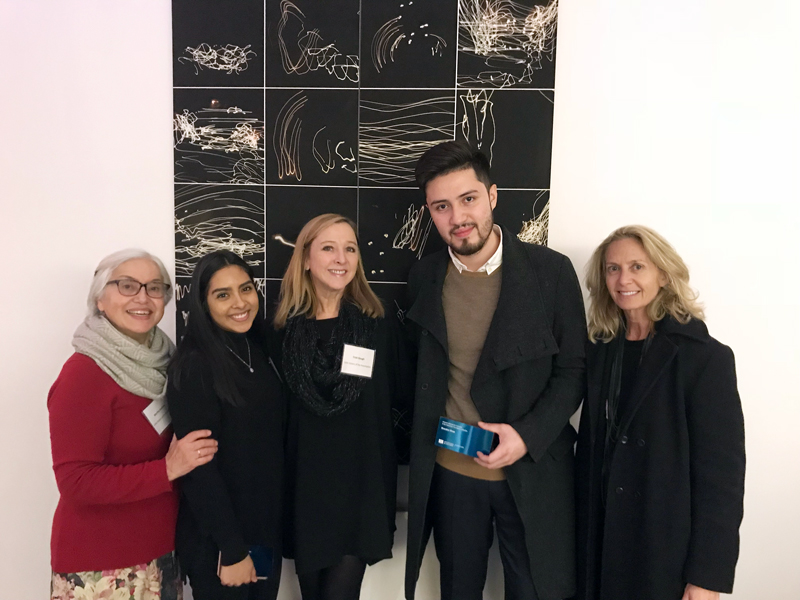 Former LSA staff and Free Arts students at the Heckscher Foundation for Children